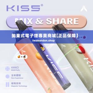 kis5拋棄式電子煙| 12種口味選擇6500口 可自行調配口味